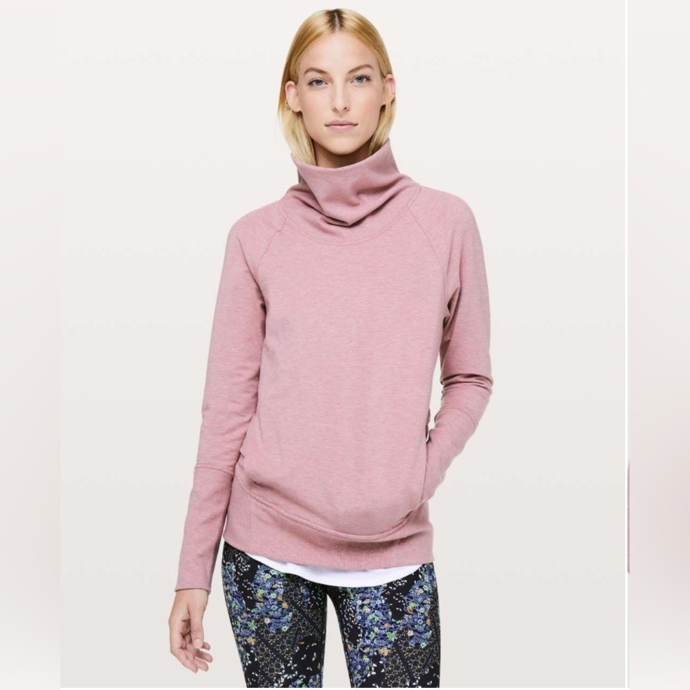 Lululemon Pink Pullover Sweater Size 8